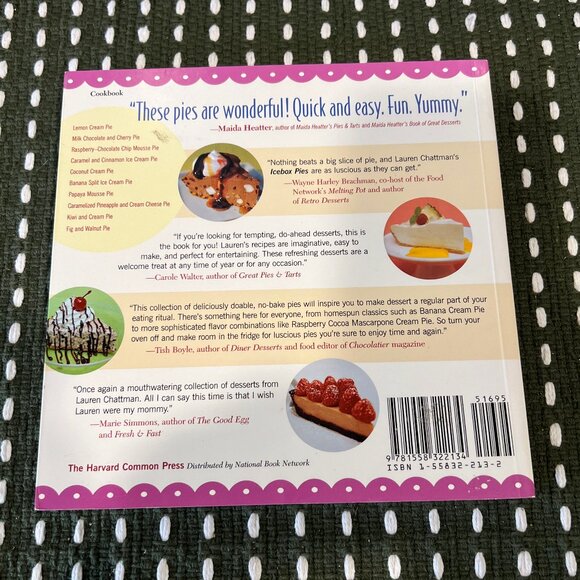 Martha Stewart Pie Plate and Icebox Pies by Lauren Chattman Book - Picture 4 of 8